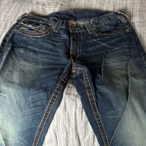 True Religion Dark Blue Relaxed Jeans